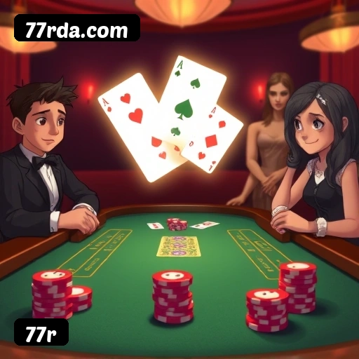 Streaming 4K no cassino ao vivo da 77r